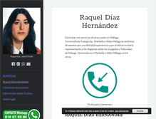 Tablet Screenshot of procuradorenmalaga.com